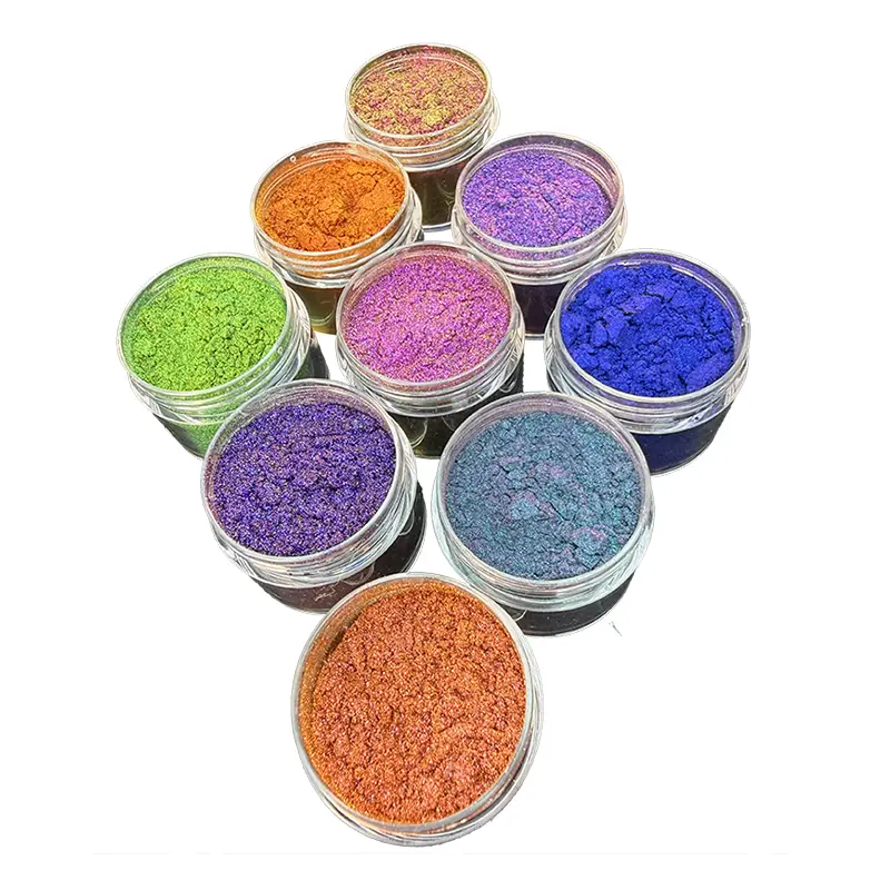 Pigmen Bunglon Buram Kroma Tinggi kanggo Eyeshadow Intens